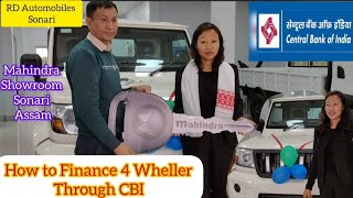 How to Finance 4 Wheller Vehicle LoanThrough Installment From @CENTRAL BANK OF INDIA