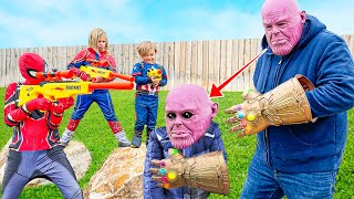 Avengers Hero Kidz Transform Thanos