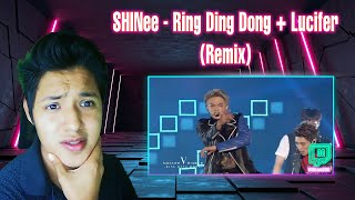 Mas REACCIONES A 🔥😱 | SHINee - Ring Ding Dong + Lucifer (Remix)