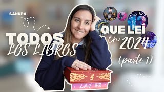 Todos los libros que leí en 2024 (parte 1) | SrtaBooks