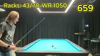 Pool Billiard, Line Up World Record