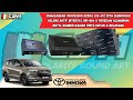 Toyota Innova Reborn Upgrade Processor DSP & Subwoofer Kolong Aktif | Ozora | Intersys | By : CSA