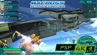 Macross Ultimate Frontier / 4K PSP emulator PPSSPP / RTX 2080ti