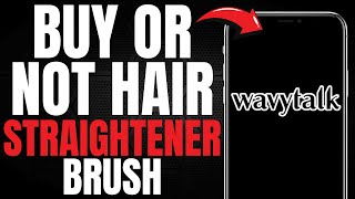 BUY OR NOT: Wavytalk Hair Straightener Brush Review! (Worth the hype in 2025?)