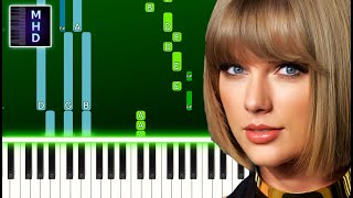 Taylor Swift - invisible string (Piano Tutorial Easy)