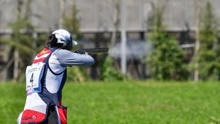 全运回放Full match：射击女子飞碟多向决赛 | Shooting women's Trap final | 2021 Chinese National Games | 2021年9月