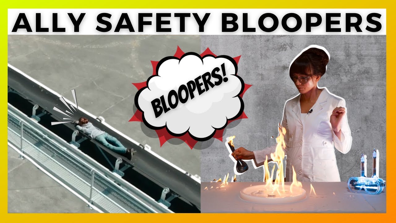 Ally Safety Bloopers By Ally Safety Youtube