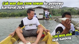 CAK WAN & CREW RISWANDA TEGANG NAIK PRAHU DI TEMPAT PENYEWA KARNAVAL FULL FUSO 2024‼️