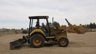 Cat Skip Loader Grader Start Up Procedures by Operator Yang