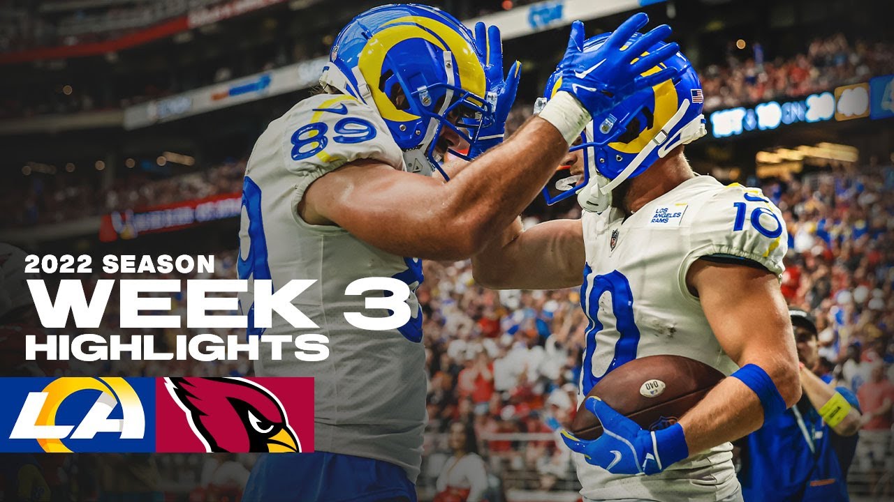 Highlights: Top Plays From Rams' Week 3 Win Vs. Cardinals | Aaron ...