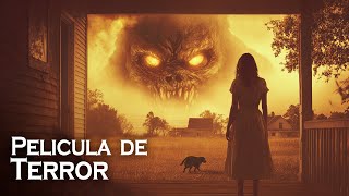 Ellos invocaron un monstruo terrible y quedaron en peligro mortal | Pelicula de trerror, suspenso😱🎬