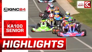 2024 IAME USA Grand National Championship Highlights: KA100 Senior Main Event