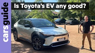 Toyota bZ4X 2024 review: New electric car offers alternative to RAV4 Hybrid by targeting Kia EV6 SUV