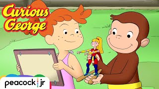 George Gets A New Pool Toy! | CURIOUS GEORGE