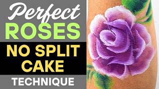 Rose Face Paint Technique for Perfect Ghost Roses