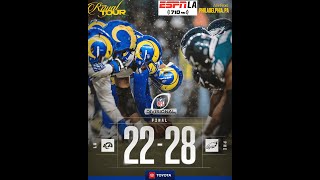 NFL Divisional Game 2025 - Rams vs. Eagles - 4th Quarter Radio Calls (ESPN 710 KSPN)