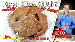 Jak zrobić keto krakersy❓ - Wspaniała FIT przekąska