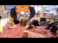 hydrema excavator with tiltrotator full show conexpo las vegas