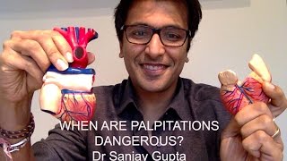 When are palpitations dangerous?