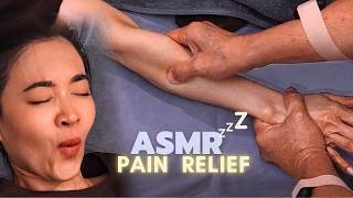 PAIN RELIEF with Thai deep tissue massage & stretching🌿1 Hour ASMR for Sleep