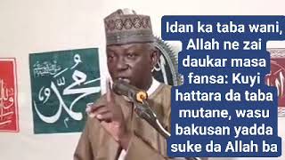 kaji tsoron taba bayin Allah