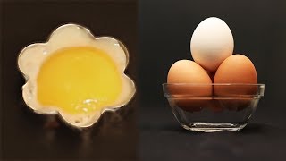 Amazing Fried Egg Flower Shaped - egg cooking hacks