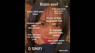 BUDA BİZİM SINIF