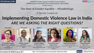 #GenderGaps | E50 | Dr Shalu Nigam | Implementing Domestic Violence Law: Are we asking right Q? Live
