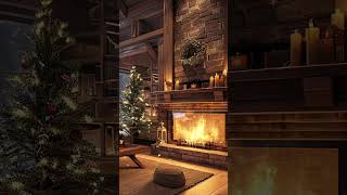 Experience the MAGIC of a Cozy Night with Fireplace Music in 4K! #meditation #music #relaxation