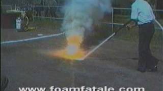 MILITARY THERMITE CARTRIDGE FIRE EXTINGUISHED BY FOAMFATALE