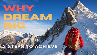 How to Pursue Your Big Dreams: A Guide to Goal Setting and Action 큰 목표와 꿈 설정