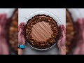 crispy rice chocolate hazelnut mousse pie