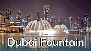 Dubai Fountain Show Burj Khalifa | Dubai Mall Dancing Show