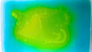 ASMR | Neon Green \u0026 Blue Recycled Mixes #roadto2k