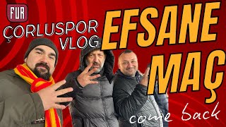 EFSANE MAÇ ÇORLUSPOR - MANİSA FK | 1 MAÇ GÜNÜ VLOG