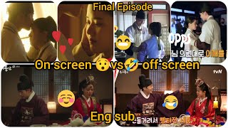 Poong the joseon psychiatrist 2😍 Behind the scene vs actual scene 😂Ep.9&10(Eng sub)#kdrama#minjaekim