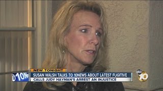 Former fugitive Susan Walsh talks about what Judy Hayman can expect