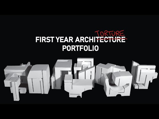 My Architectural Portfolio 1st Semester Architecture Architecture