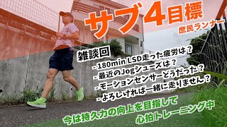 #115 【雑談回】週末のLSDの後、低血糖っぽくなったって話とか練習会っぽい事やるって言ったらいかがです？　とかそんな話