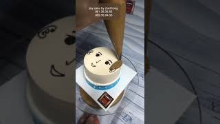 ម៉ូតនំខេកបីម៉ូត ងាយងាយ three easy n cute styles cake