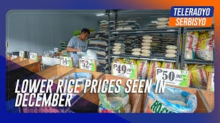 Lower rice prices seen in December: group