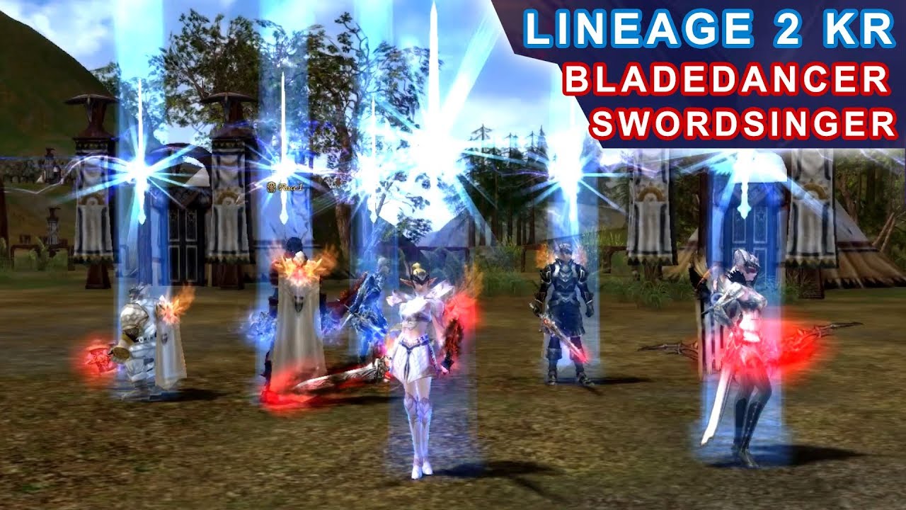 Lineage 2 KR - Gameplay Das Classes BladeDancer E SwordSinger (Remake ...