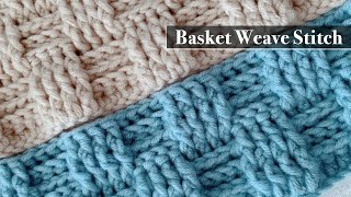 内钩长针和外钩长针｜Crochet Basket Weave Stitch｜Connieconnie