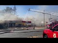 RAW: Crews Put Out Fire At North Sacramento Tire Shop