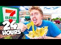 EATING ONLY GAS STATION FOODS FOR 24 HOURS