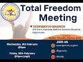 TOTAL FREEDOM MEETING @ OGBOMOSHO BRANCH; 10TH FEBRUARY, 2023.