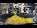 Wedding mega pilaf | popular street food in uzbekistan | pilaf center