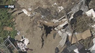 Manmade cave in Northridge: 2 found dead