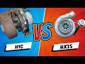 VE 89-93 CUMMINS H1C VS HX35 DYNO TEST