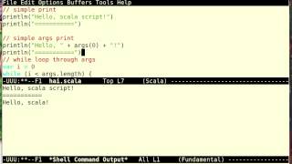 Scala Tutorial: While Loop For Loop and Parsing Command Line args